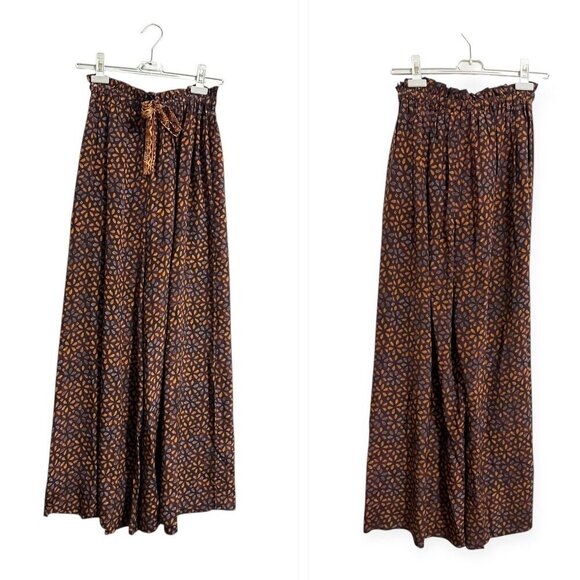 Ulla Johnson Rilie Pants in Agate, Silk, Size 2,  Brown multi, New with tag - Picture 14 of 14